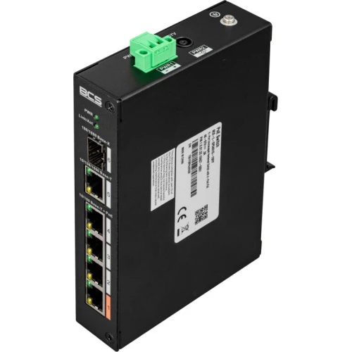 5-Port Unmanaged Switch (PoE) BCS-L-SP0401G-1SFP(2)