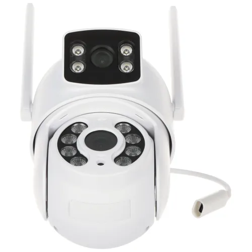 Podwójna kamera IP obrotowa zewnętrzna APTI-W21SD3-TUYA Tuya Smart Wi-Fi, - 1080p : 3.6mm