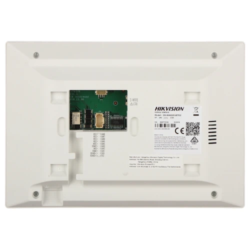 Innenpanel Videotürsprechanlage Monitor DS-KH6320-WTE2-W Hikvision