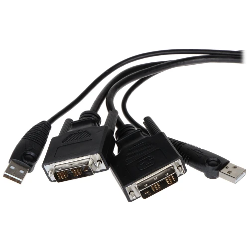 DVI + USB Umschalter CS-22D