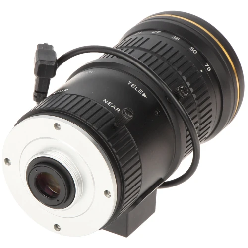 IR-Zoomobjektiv MEGA-PIXEL PFL1575-A12D 4K UHD 15... 75mm DC DAHUA