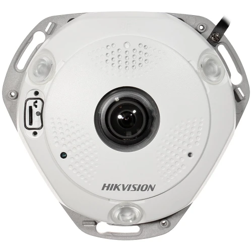 Vandalensichere IP-Kamera DS-2CD63C5G0-IVS Fish Eye Hikvision
