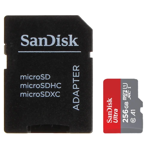 SD-MICRO-10/256-SANDISK UHS-I sdxc 256GB Sandisk Speicherkarte