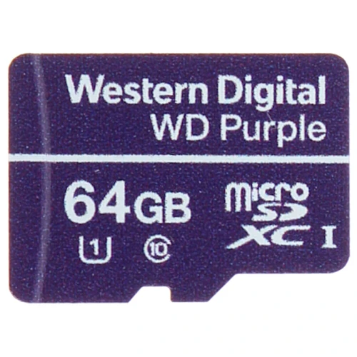SD-MICRO-10/64-WD UHS-I sdhc 64GB Western Digital Speicherkarte