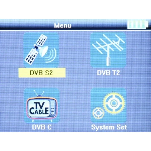 Universalmessgerät STC-23 DVB-T/T2 DVB-S/S2 DVB-C Spacetronik