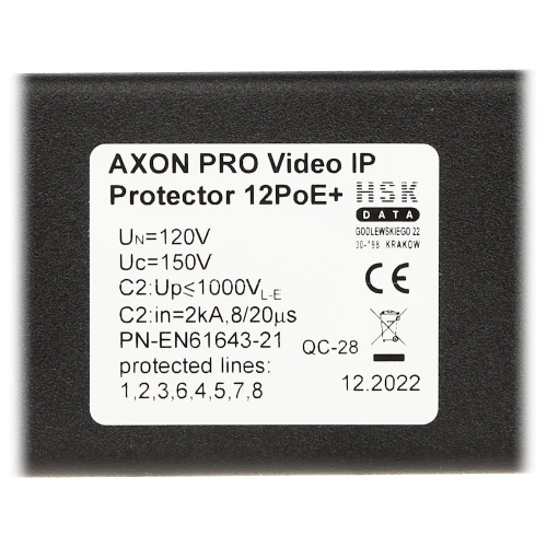Überspannungsschutz AXON-PRO-IP-12POE