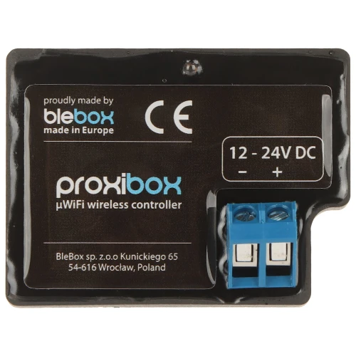 Intelligenter Näherungs-Auslöser PROXIBOX/BLEBOX Wi-Fi, 12... 24V DC