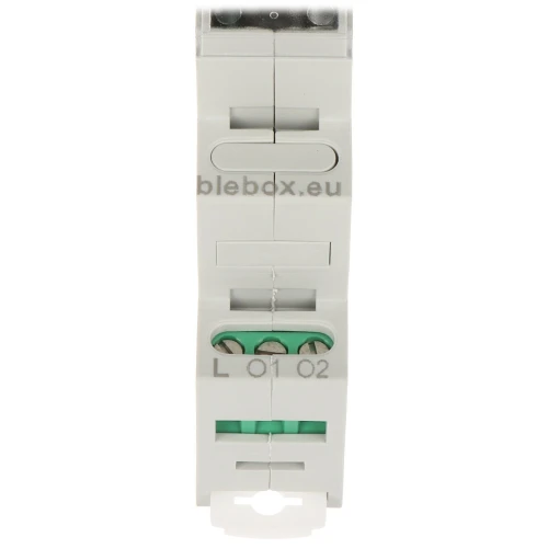 Doppelter intelligenter Schalter SWITCHBOX-D-DIN/BLEBOX Wi-Fi, 230V AC