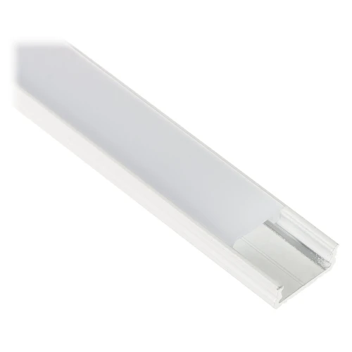 Profil mit Abdeckung für LED-Bänder PR-LED/SW/2M Aufputz weiß