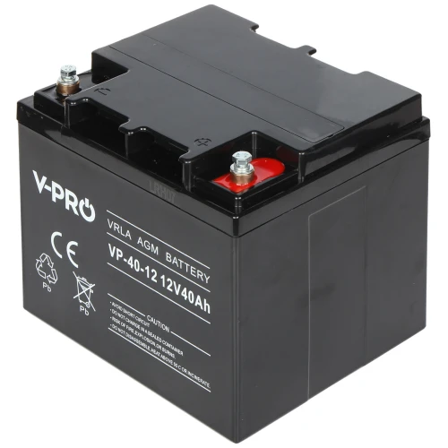 Akkumulator 12V/40AH-VPRO
