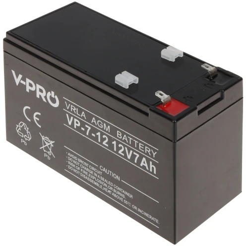 Akkumulator 12V/7AH-VPRO