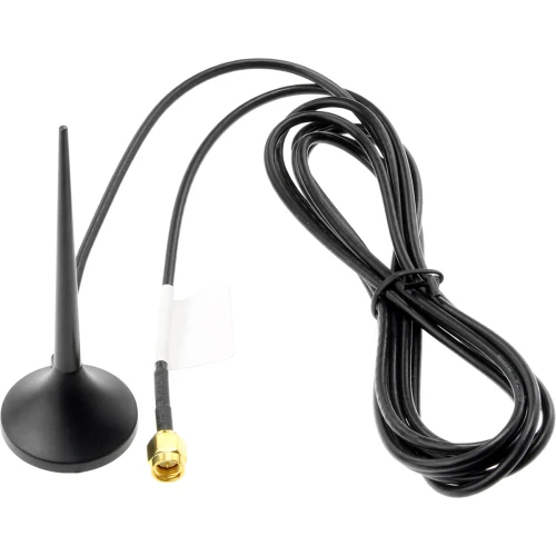 Antena GSM Ropam AT-GSM-MAG do systemu alarmowego z powiadomieniem GSM SATEL. Kompaktowa antena do poprawy zasięgu w systemach alarmowych Ropam.