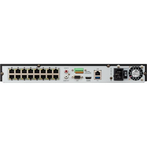 BCS-V-NVR1602-4K-16P Digitaler Netzwerk IP-Rekorder mit 16 Kanälen und PoE-Switch BCS View