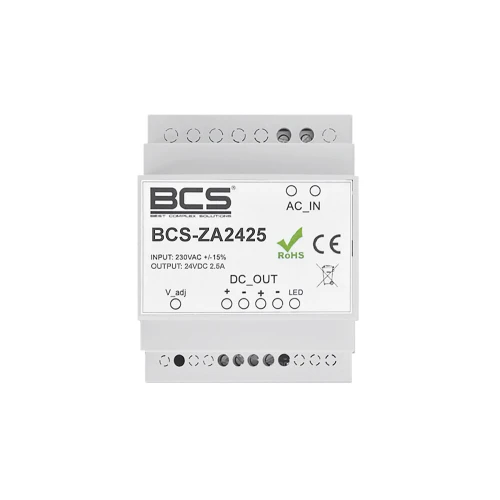 BCS-ZA2425 Netzteil 24V 2,5A