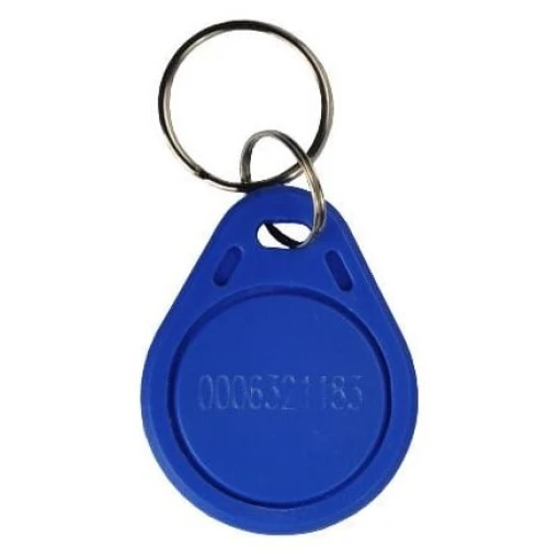 RFID-Schlüsselanhänger BS-02BE 125kHz blau mit Nummer