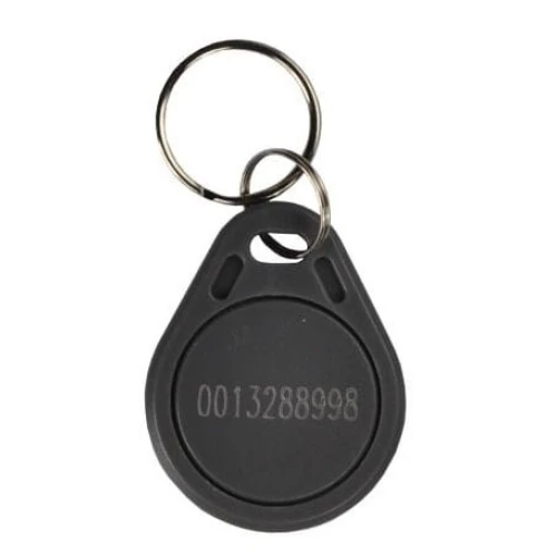RFID Schlüsselanhänger BS-02GY 125kHz grau mit Nummer