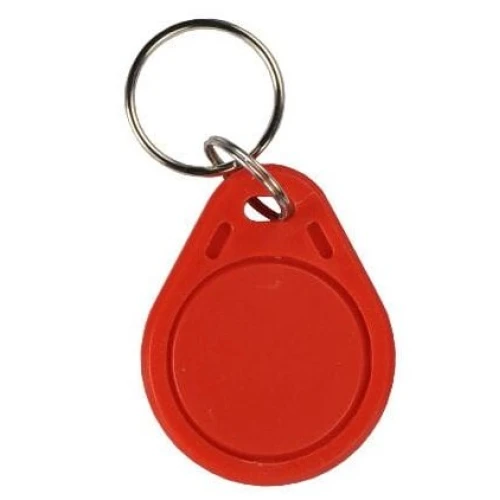 RFID-Schlüsselanhänger BS-02RD 125kHz rot mit Nummer