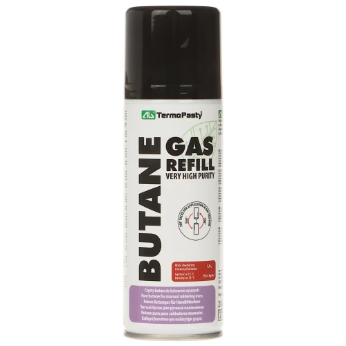 Butan für Lötkolben GAS-REFILL/200 Spray 200ml AG TERMOPASTEN