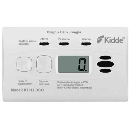 Kohlenmonoxid-Detektor Kidde K10LLDCO