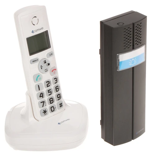 Drahtlose Gegensprechanlage mit Telefonfunktion D102W COMWEI