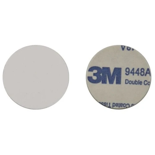 Scheibe ST-31M25 RFID 13,56MHz, Original Ntag213, Speicher.144B, NFC, ID 7B, ohne Nummer, für Metall, Durchmesser 25 mm