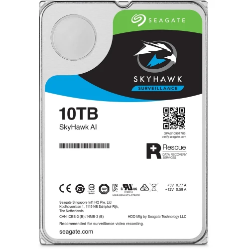 Festplatte für Überwachung Seagate Skyhawk AI 10TB