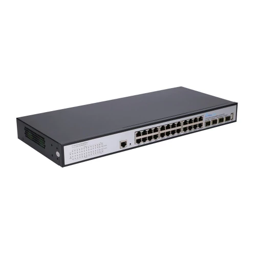 Extralink Hypnos | Switch | 24x RJ45 1000Mb/s, 4x SFP+, L3, verwaltbar