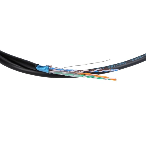 Extralink CAT5E FTP (F/UTP) V2 Außen | Netzwerkkabel Twisted Pair | 305M
