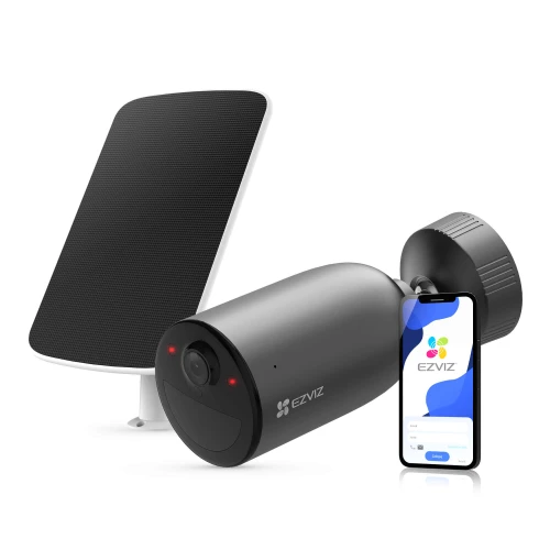 Kamera mit eigenem WiFi 3Mpx EZVIZ EB3 + Solarpanel