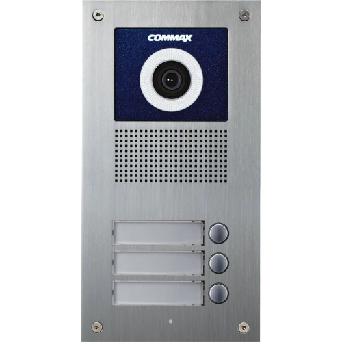 3-Abonnenten-Kamera mit Optikregulierung und RFID-Lesegerät Commax DRC-3UC/RFID