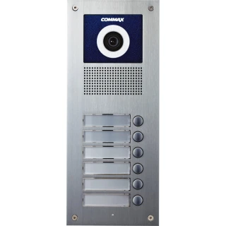 6-Abonnenten-Kamera mit Optikregulierung und RFID-Lesegerät Commax DRC-6UC/RFID