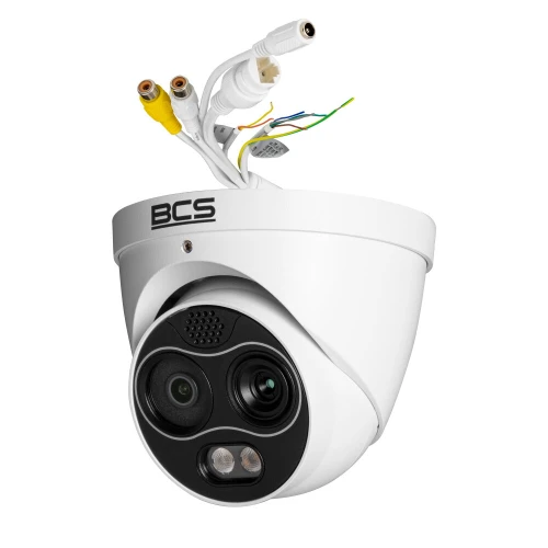 IP-Kamera BCS-L-EIP242FR3-TH-AI(0403) thermografisch, thermisch 4 Mpx mit 4 mm Objektiv
