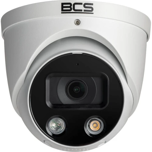 IP-Kamera BCS-L-EIP55FCR3L3-AI1(2) Dome 5Mpx mit Licht- und Tonalarmen