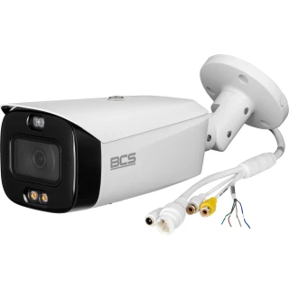 IP-Kamera BCS-L-TIP58FCR3L3-AI1 Röhrenform 8 Mpx NightColor Lautsprecher