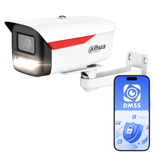 Dahua IPC-HFW2849M-S-LED-0360B-B-PRO Bullet IP-Kamera, WizColor