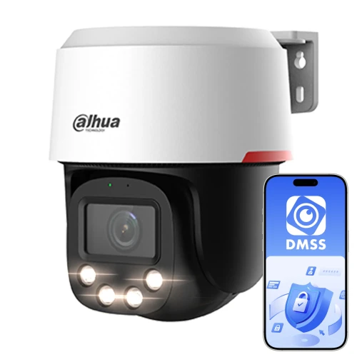 Dahua SD2C400NA-B-PV-PRO schwenkbare IP-Kamera, WizColor
