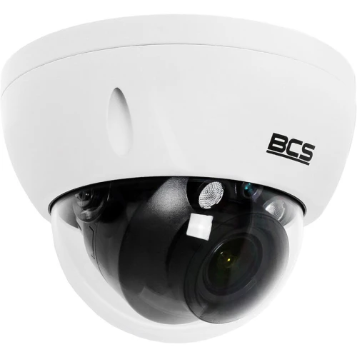 Kamera IP sieciowa kopułowa BCS-DMIP3201IR-V-V 2Mpx IR 30m z funkcją transmisji online streaming RTMP, idealna do monitoringu w dzień i w nocy. Solidna konstrukcja kamery zapewnia niezawodność i wysoką jakość obrazu.