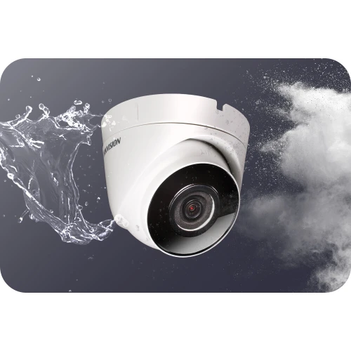 IP-Dome-Kamera zur Überwachung von Geschäft, Lager und Hinterzimmer Hikvision IPCAM-T4