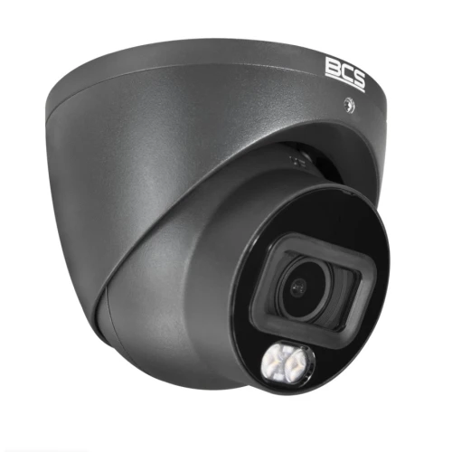 IP-Kuppelkamera 4MP BCS-L-EIP14FCL3-Ai1-G, Whitelight 30m, WDR120dB, NightColor 2.0