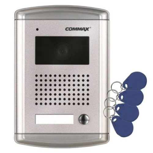 Unterputz-Kamera DRC-4CANS/RFID mit Optikverstellung und RFID-Lesegerät