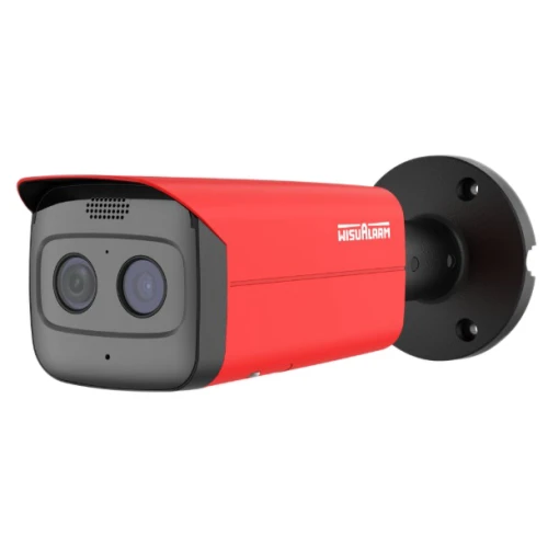 WisuAlarm DHI-HY-FT431LFP Wärmebildkamera, 4 MP, Temperaturmessung bis 10 m