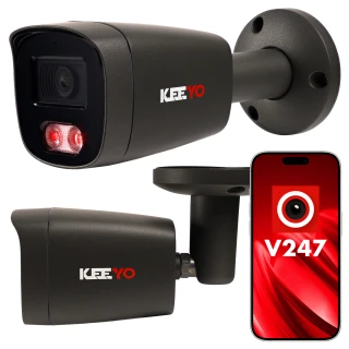 IP-Tubenkamera KEEYO LV-V-IP8M25TF-G-II 8Mpx IR 25m