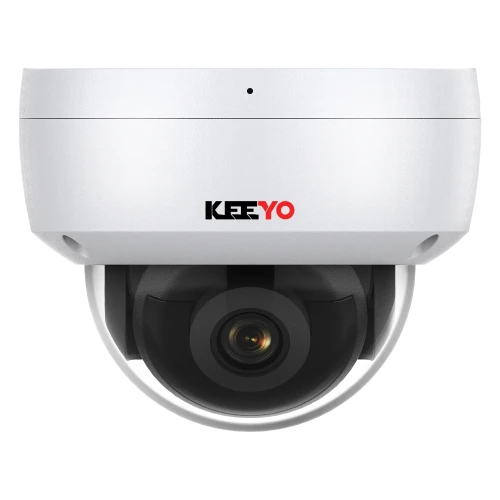 Vandalgeschützte IP-Kuppelkamera KEEYO LV-V-IP5M30DF-IK 5MP, IR 30m, IK10, intelligente Funktionen