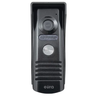 Modulare Außenkassette WIDEODOMOFON EURA VDA-11A3 EURA CONNECT Einfamilienhaus, Graphit, weißes Licht