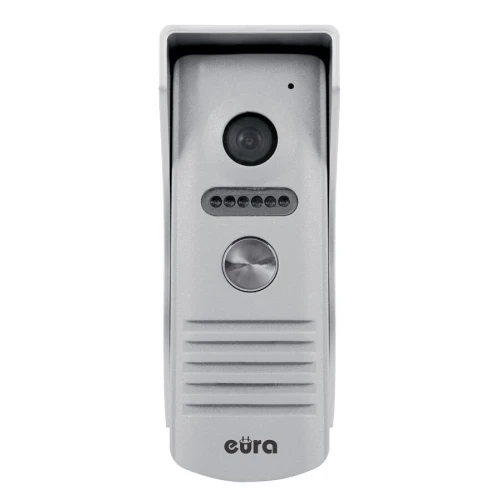 Externe Modulkassette für WIDEODOMOFON EURA VDA-13A3 EURA CONNECT Einfamilienhaus, grau, Infrarotlicht
