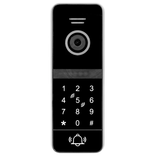 Äußeres Kassette des EURA VDA-50C5 Videosprechanlage - Einfamilienhaus, schwarz, 960p Kamera