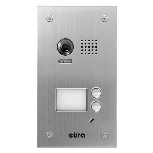 Unterputz-Außenkassette für EURA VDA-78A5 2EASY Videosprechanlage für 2 Wohnungen