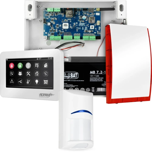 Komplettes Alarmsystem NEOLTE-IP, 1x BOSCH-Sensor, TPR-4WS-P, GSM WiFi