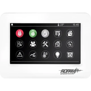 Touch-Bedienfeld Ropam TPR-4WS