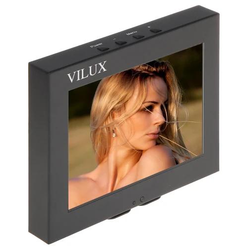 Monitor 2x Video VGA Fernbedienung VMT-085M 8 Zoll Vilux